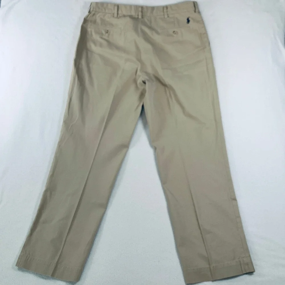 Polo Ralph Lauren Men's Classic Fit‎ Chino Pants Cotton Tan 36x31 (Tag 36x32)